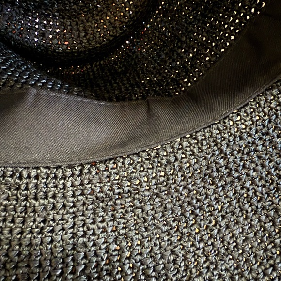 Like new - Janessa Leoné Felix Bucket - Packable Raffia Straw Hat M - Picture 6 of 6